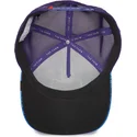 curva-snapback-pez-luchador-siam-fighter-blue-light-metallic-the-farm-the-farm-goorin-bros