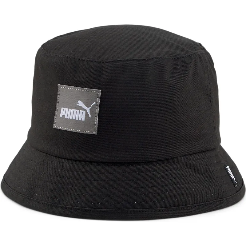 bucket-negro-para-nino-core-logo-puma bucket-negro-para-nino-core-logo-puma