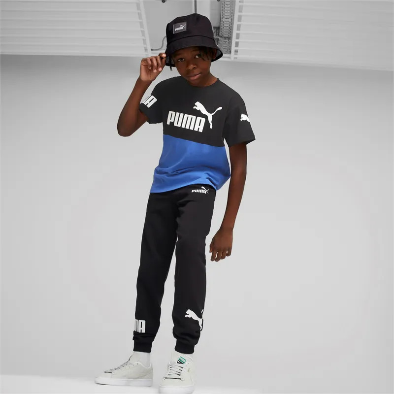 bucket-negro-para-nino-core-logo-puma bucket-negro-para-nino-core-logo-puma