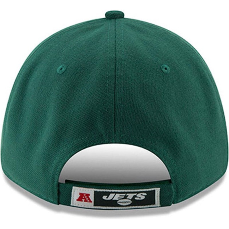 new-era-curved-brim-9forty-the-league-new-york-jets-nfl-green-adjustable-cap