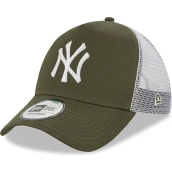 Καπέλα καμπύλη πράσινο snapback 9FORTY A Frame από New York Yankees MLB από New Era