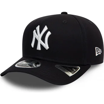 Καπέλα καμπύλη ναυτικό μπλε snapback 9FIFTY Stretch Snap από New York Yankees MLB από New Era