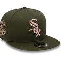 plana-snapback-rosa-9fifty-side-patch-chicago-white-sox-mlb-new-era