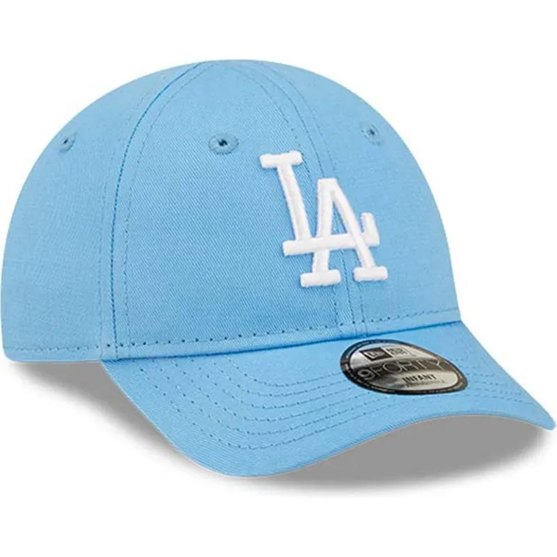 curva-claro-pequeno-9forty-league-essential-los-angeles-dodgers-mlb-new-era