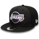 new-era-flat-brim-9fifty-print-infill-los-angeles-lakers-nba-black-snapback-cap