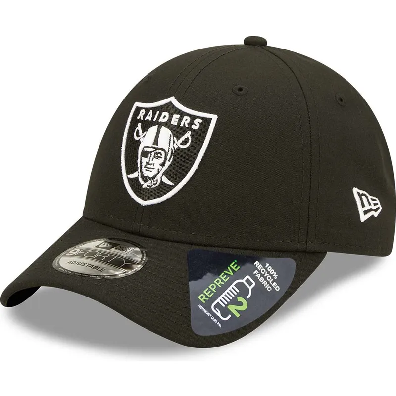 curva-snapback-9forty-repreve-las-vegas-raiders-nfl-new-era
