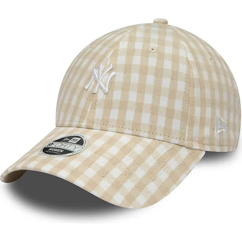 curva-9forty-gingham-new-york-yankees-mlb-new-era