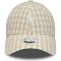 curva-9forty-gingham-new-york-yankees-mlb-new-era