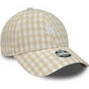 curva-9forty-gingham-new-york-yankees-mlb-new-era