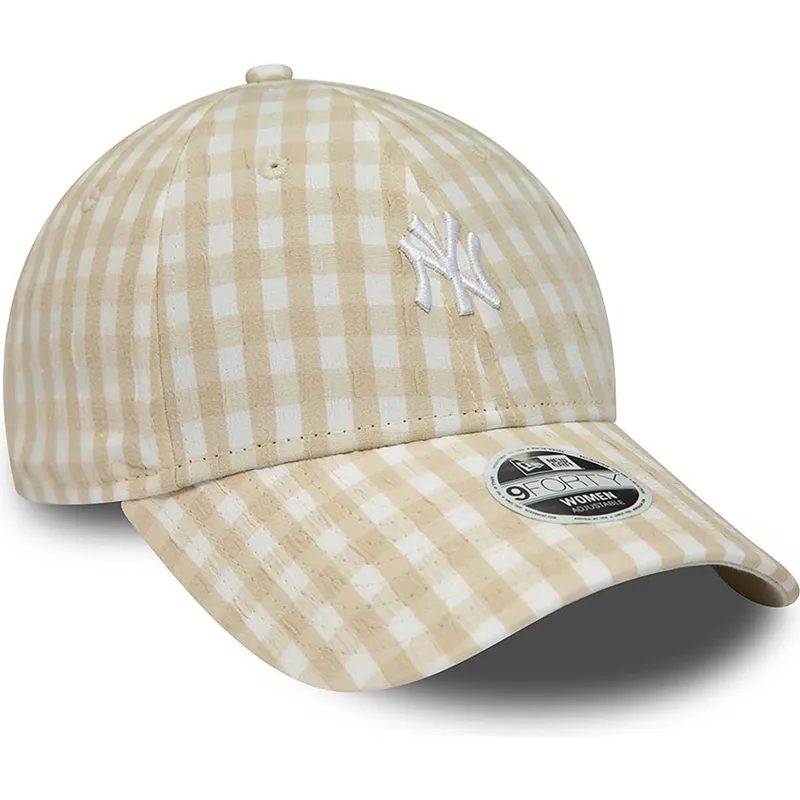 curva-9forty-gingham-new-york-yankees-mlb-new-era