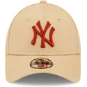 curva-marron-9forty-league-essential-new-york-yankees-mlb-new-era