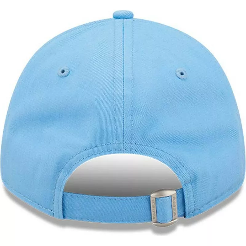 new-era-curved-brim-9forty-league-essential-los-angeles-dodgers-mlb-blue-adjustable-cap