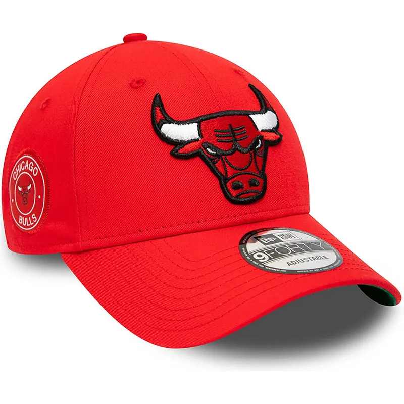curva-9forty-team-side-patch-chicago-bulls-nba-new-era curva-9forty-team-side-patch-chicago-bulls-nba-new-era