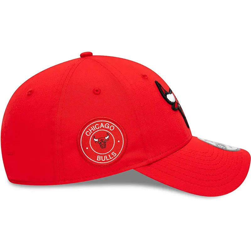 curva-9forty-team-side-patch-chicago-bulls-nba-new-era curva-9forty-team-side-patch-chicago-bulls-nba-new-era