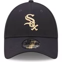 new-era-curved-brim-9forty-repreve-chicago-white-sox-mlb-navy-blue-adjustable-cap