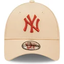 curva-marron-9forty-league-essential-new-york-yankees-mlb-new-era