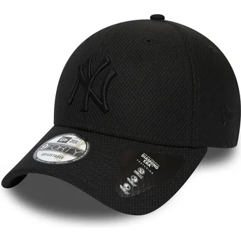 Καπέλα καμπύλη μαύρο ρυθμιζόμενη ταινία 9FORTY Diamond Era από New York Yankees MLB από New Era