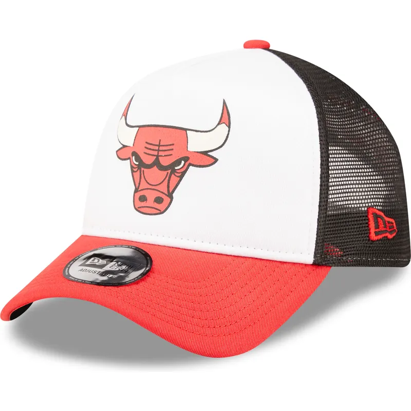 trucker-a-frame-team-colour-chicago-bulls-nba-new-era trucker-a-frame-team-colour-chicago-bulls-nba-new-era