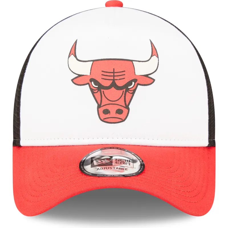 trucker-a-frame-team-colour-chicago-bulls-nba-new-era trucker-a-frame-team-colour-chicago-bulls-nba-new-era