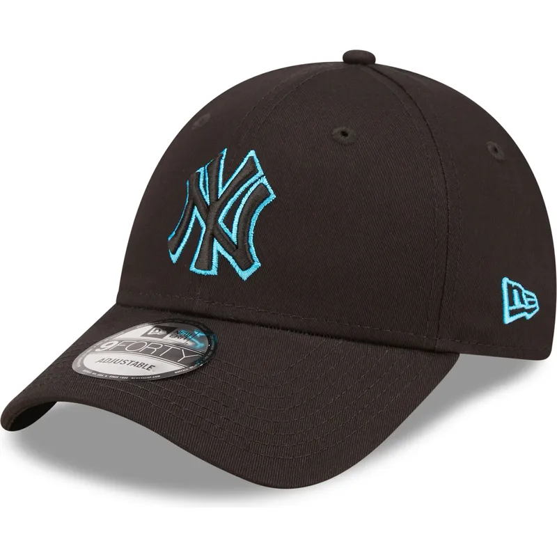 curva-9forty-neon-outline-new-york-yankees-mlb-new-era