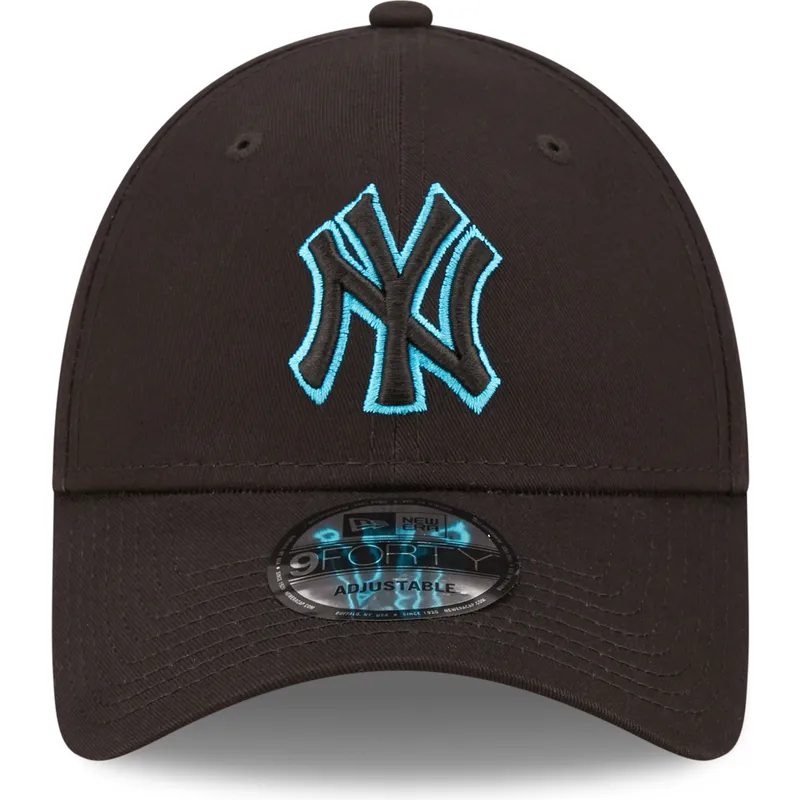 curva-9forty-neon-outline-new-york-yankees-mlb-new-era