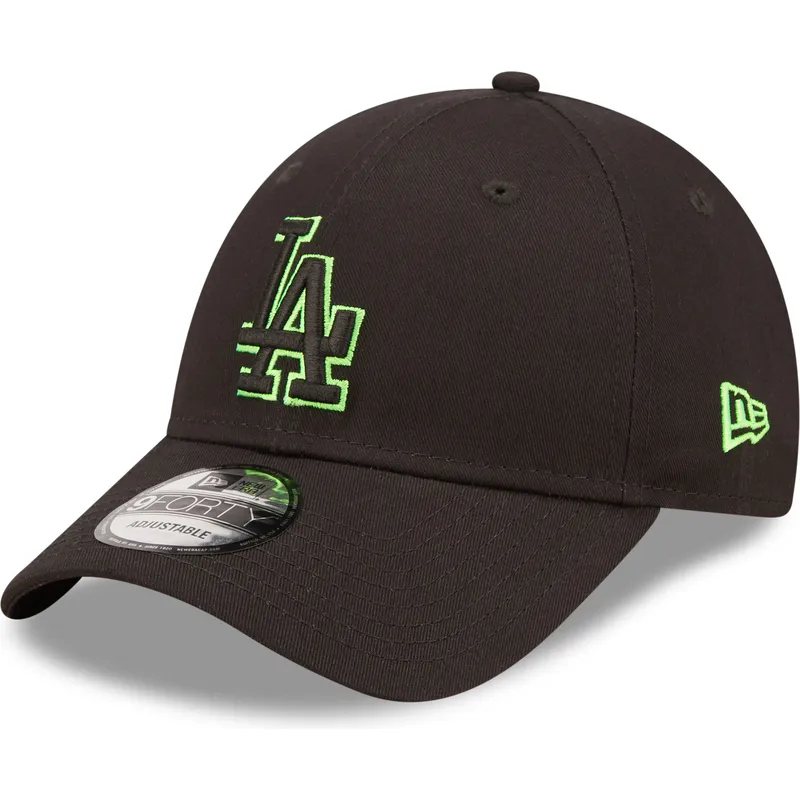 curva-9forty-neon-outline-los-angeles-dodgers-mlb-new-era