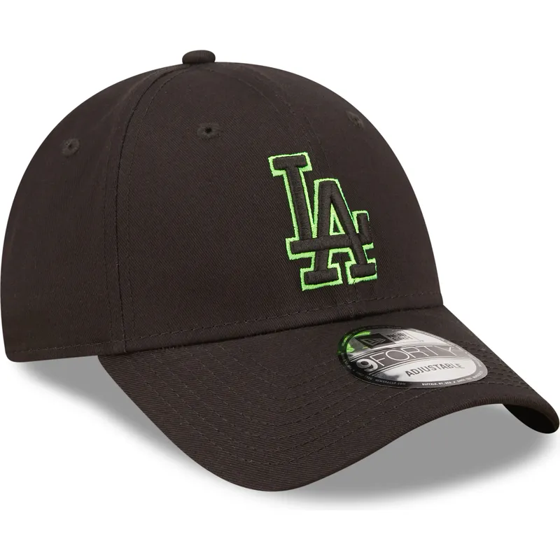 curva-9forty-neon-outline-los-angeles-dodgers-mlb-new-era