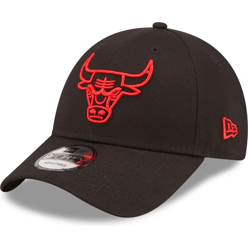 9forty-neon-outline-chicago-bulls-nba-new-era