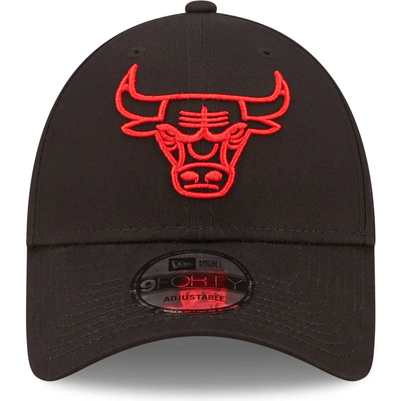 9forty-neon-outline-chicago-bulls-nba-new-era