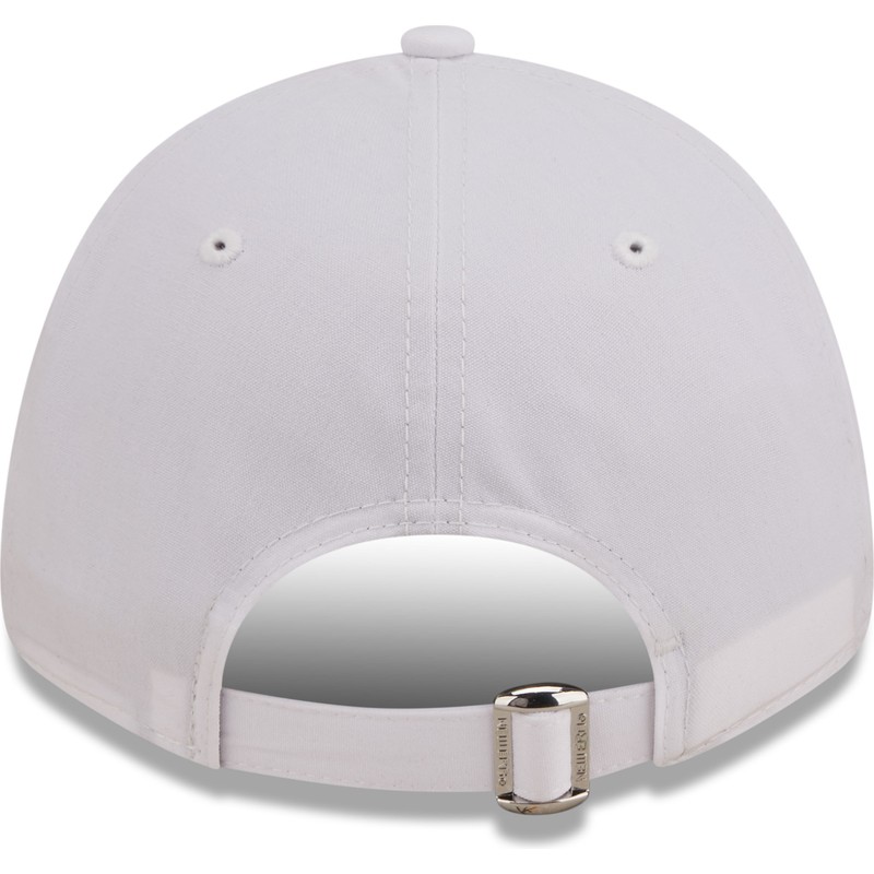 new-era-curved-brim-black-logo-9forty-league-essential-chicago-white-sox-mlb-white-adjustable-cap