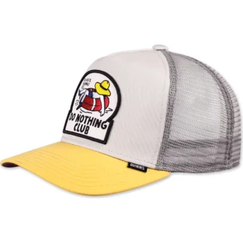 Καπέλα καμπύλη γκρι snapback Do Nothing Club HFT DNC New 1.6 από Djinns