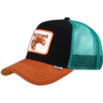 Καπέλα καμπύλη μαύρο snapback Croissant HFT Food από Djinns