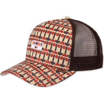 Καπέλα καμπύλη καφέ snapback Unity In Diversity HFT IOI από Djinns