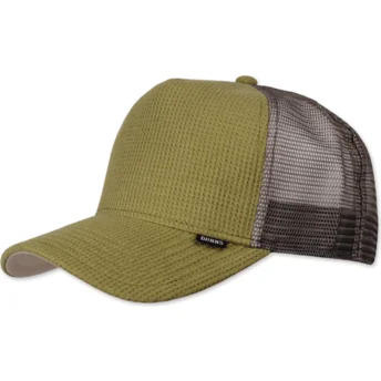 Καπέλα καμπύλη πράσινο snapback HFT WaffleJersey από Djinns