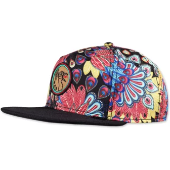 snapback-peacock-linen-djinns