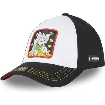 Καπέλα καμπύλη μαύρο snapback T12 Τομ Looney Tunes από Capslab