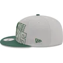 new-era-flat-brim-9fifty-draft-edition-2023-milwaukee-bucks-nba-grey-and-green-snapback-cap