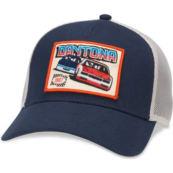 Καπέλα καμπύλη ναυτικό μπλε snapback International Speedway Valin από American Needle