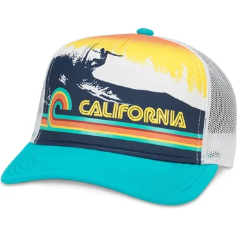 Καπέλα καμπύλη μπλε snapback Riptide Valin από American Needle