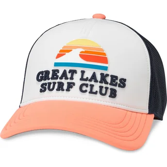 Καπέλα καμπύλη πολύχρωμο snapback Surf Club Riptide Valin από American Needle