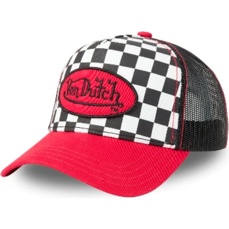 trucker-squ-red-von-dutch