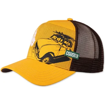 Καπέλα καμπύλη κίτρινο snapback New “B” HFT από Coastal