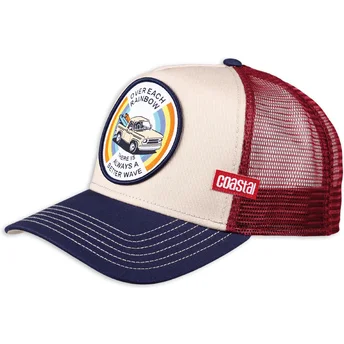 Καπέλα καμπύλη πολύχρωμο snapback Over Each Rainbow There Is Always A Better Wave HFT από Coastal