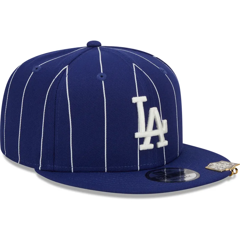 snapback-9fifty-pinstripe-visor-clip-los-angeles-dodgers-mlb-new-era