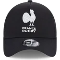 curva-snapback-a-frame-monochrome-french-rugby-federation-ffr-new-era
