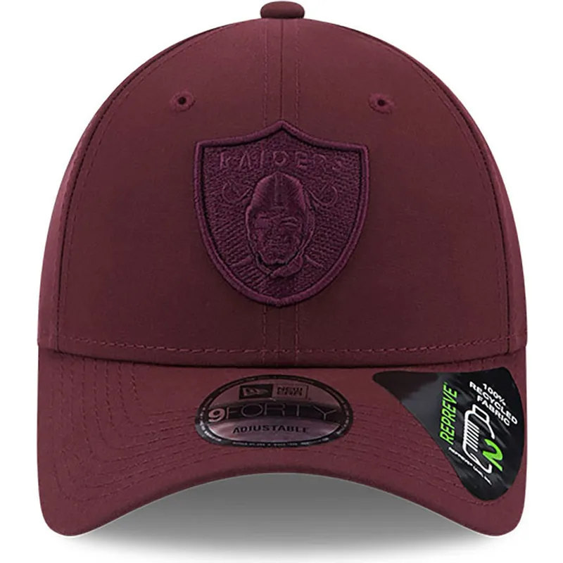curva-granate-granate-9forty-repreve-las-vegas-raiders-nfl-new-era