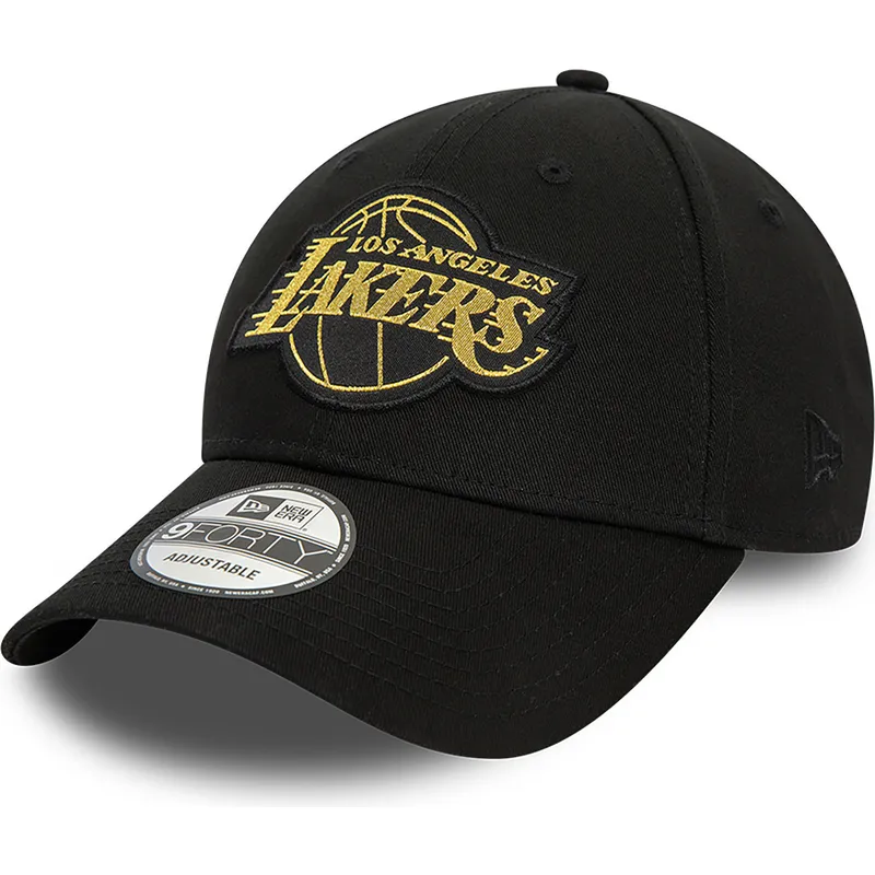 curva-9forty-metallic-badge-los-angeles-lakers-nba-new-era