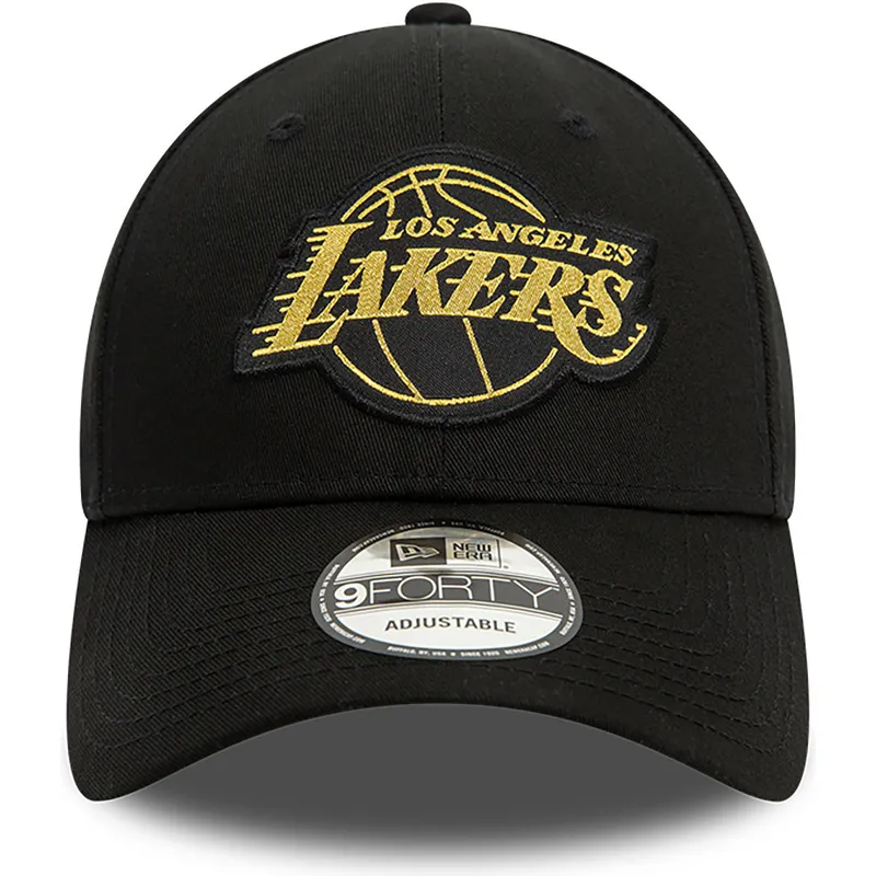 curva-9forty-metallic-badge-los-angeles-lakers-nba-new-era