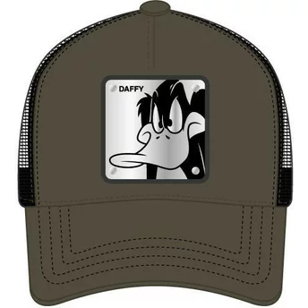 Capslab Daffy Duck DAF6 Looney Tunes Green Trucker Hat