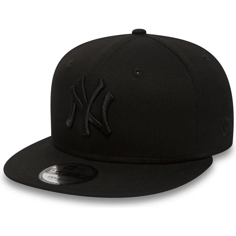 snapback-9fifty-black-on-black-new-york-yankees-mlb-new-era snapback-9fifty-black-on-black-new-york-yankees-mlb-new-era